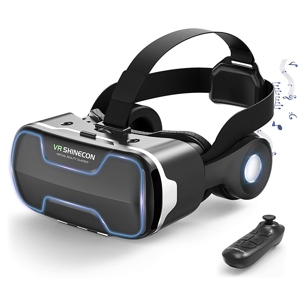 [해외] DASIMON VR 고글 VR 3D 안경 스마트 폰 컨트롤러 포함