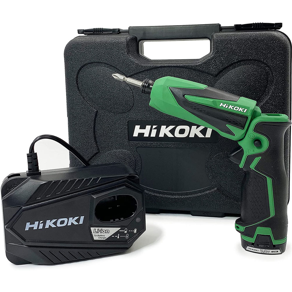 [해외] HiKOKI (하이코키) 7.2V 충전식 펜 임팩트 드라이버 그린 WH7DL (LCSK)