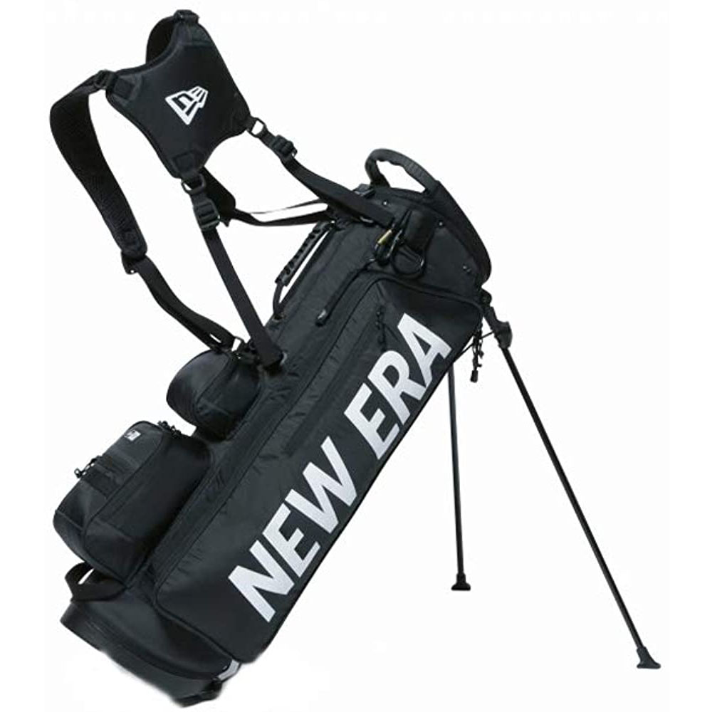 [해외] 뉴에라 골프 캐디 가방 스탠드식 기본 파우치 블랙 11901502