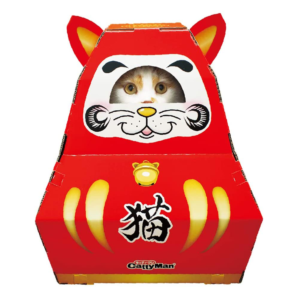 [해외] CattyMan 캐티맨 고양이 하우스 달마 박스
