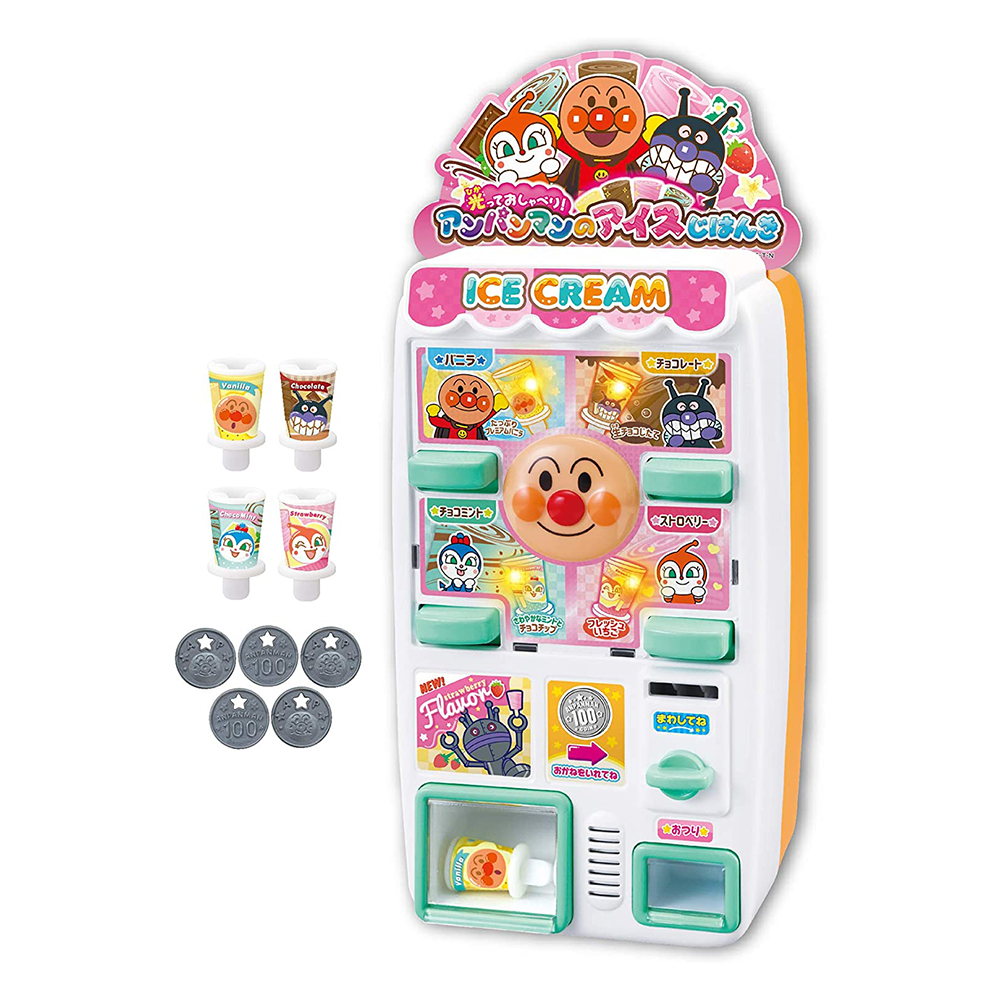 [해외] 조이 팔레트 호빵맨의 아이스크림 자판기