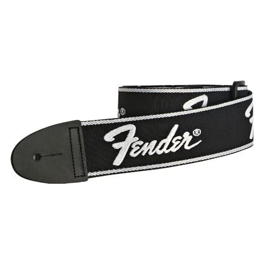 [해외] Fender 기타 스트랩 Running Logo Strap Black
