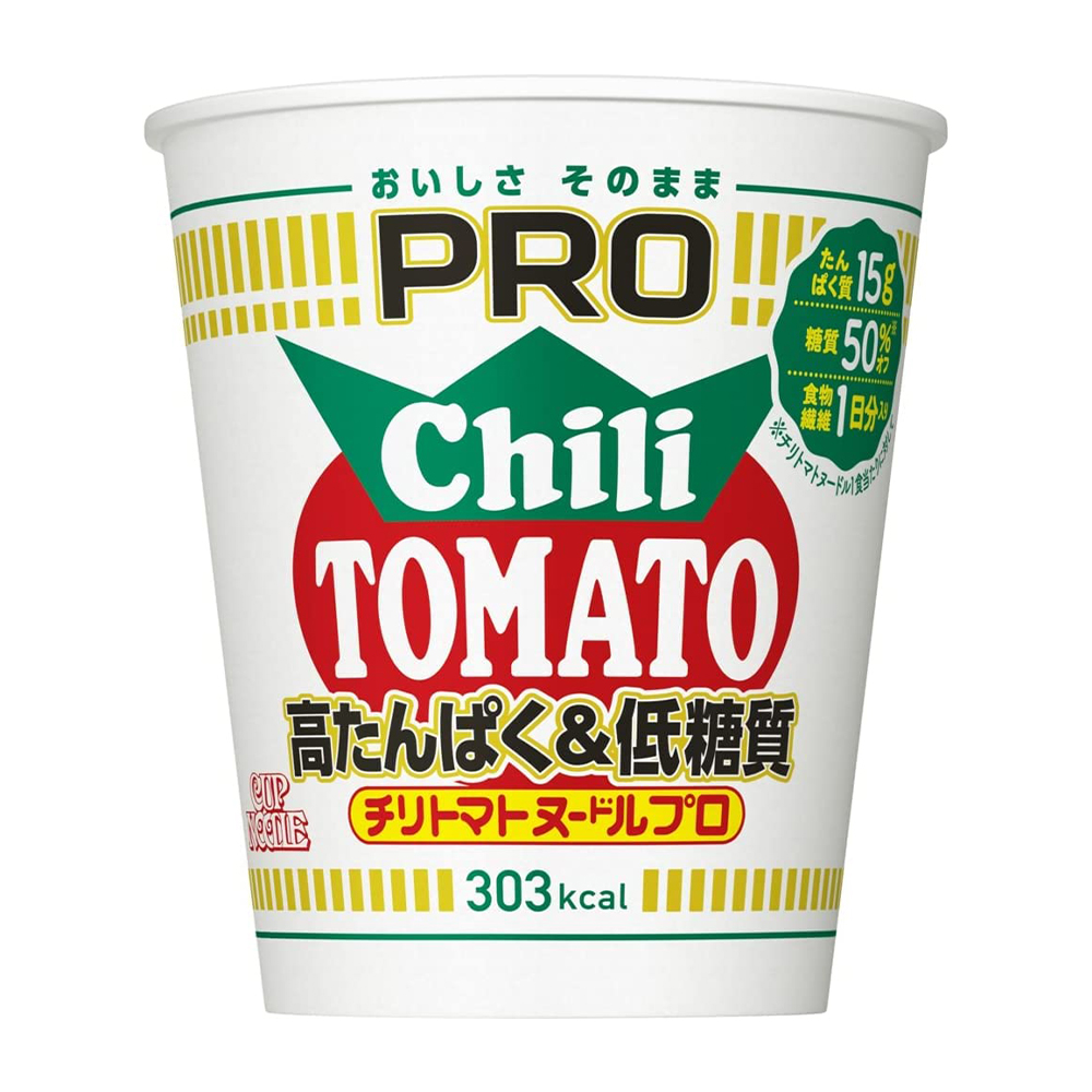 [해외] 닛신 식품 컵누들 컵라면 칠리 토마토 79g x 12개