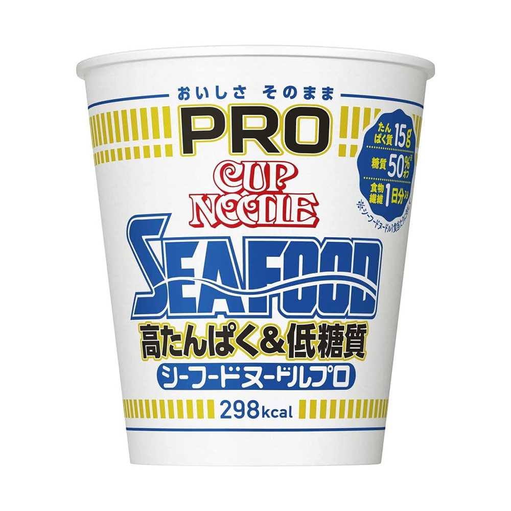 [해외] 닛신 식품 컵누들 컵라면 해산물 국수 78g x 12개