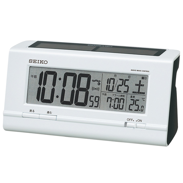 [해외] 세이코 시계 알람 솔라 디지털 시계 SQ766K