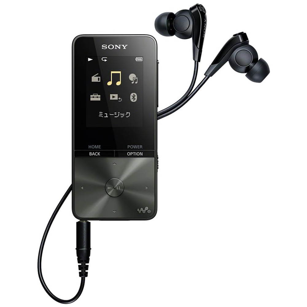[해외] 소니 워크맨 S 시리즈 Bluetooth 16GB NW-S315 B 블랙