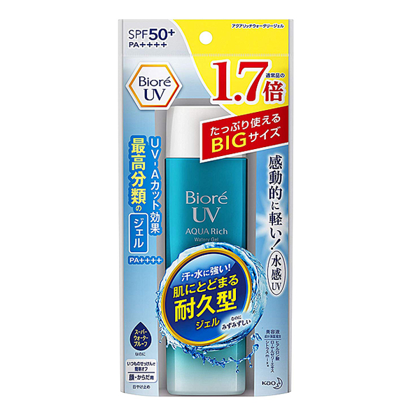 [해외] 비오레 썬크림 UV 젤 대용량 젤썬크림 155ml