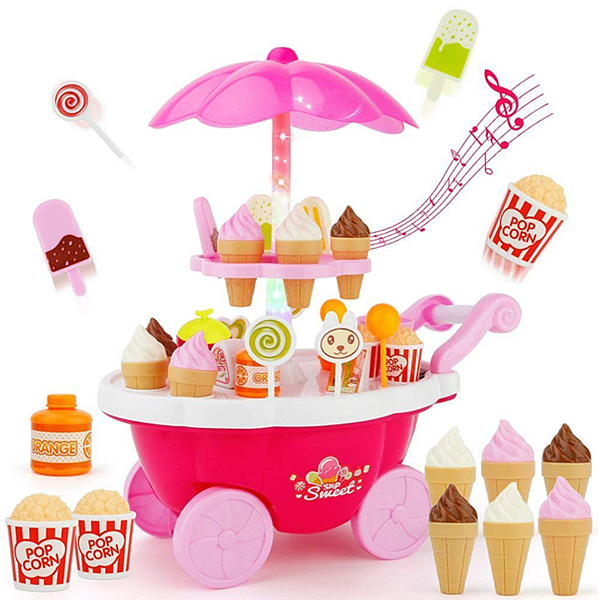 [해외] idoot 아이스크림 가게 장난감 소꿉놀이 역할놀이