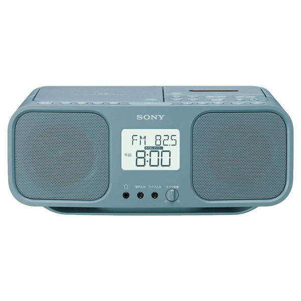 [해외] 소니 SONY CD 라디오 카세트 CFD-S401 블루그레이