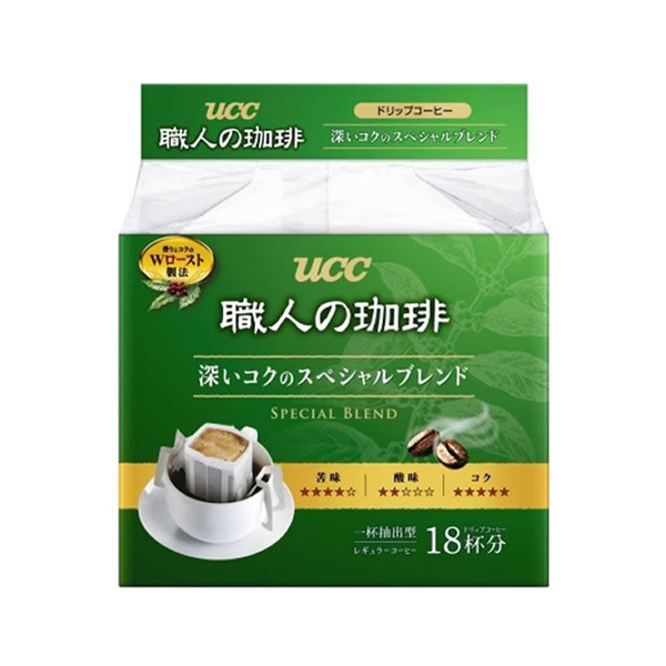 [해외] UCC 장인의 커피 스페셜 블렌드 드립커피 18개입