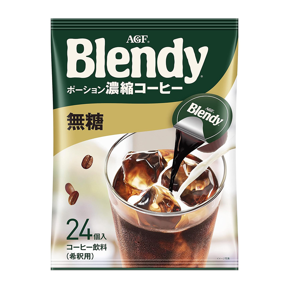 [해외] AGF Blendy 블렌디 포션커피 무당 24개입