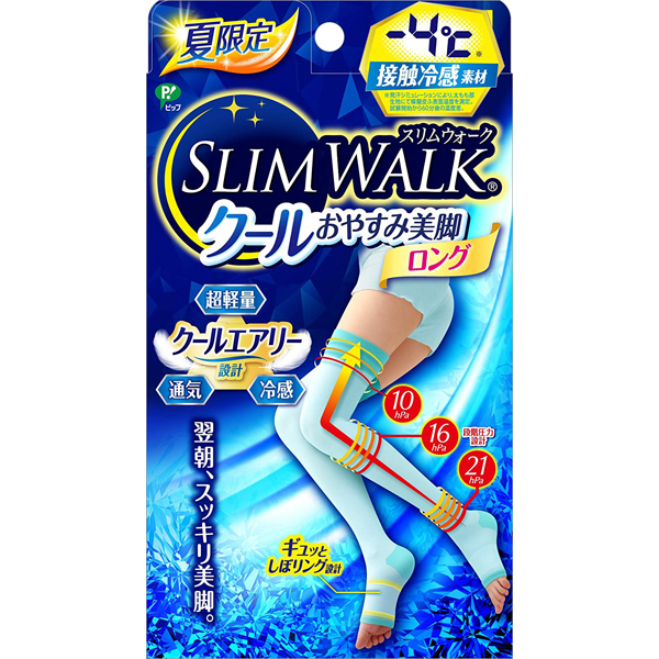 [해외] Slimwalk 슬림워크 쿨 압박스타킹 쿨 수면스타킹