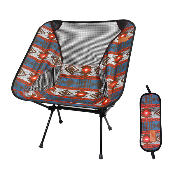 [해외] DesertFox 야외 접이식 의자 초경량등산의자  내하 150kg 수납가방포함