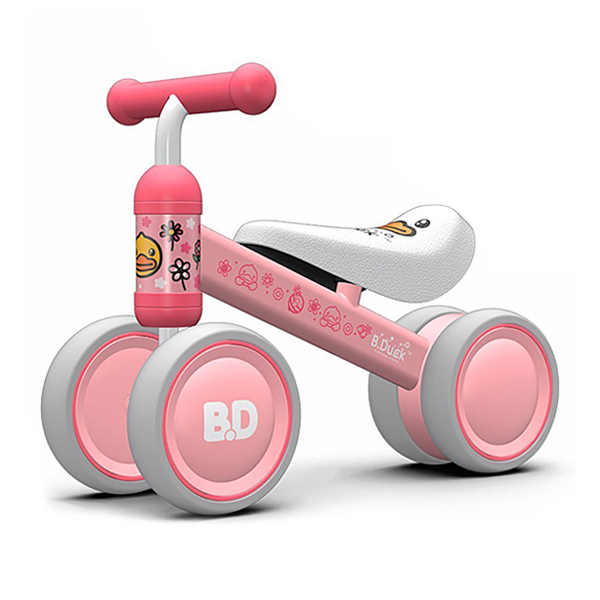 [해외] 유아용 페달없는 세발 자전거 핑크