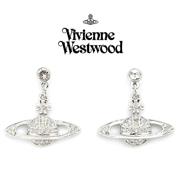 [해외] Vivienne Westwood (비비안 웨스트 우드) 미니 드롭 귀걸이 상자포함