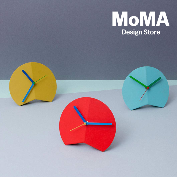 [해외] MoMA 모마 디자인스토어 마운틴 폴드 탁상시계 블루