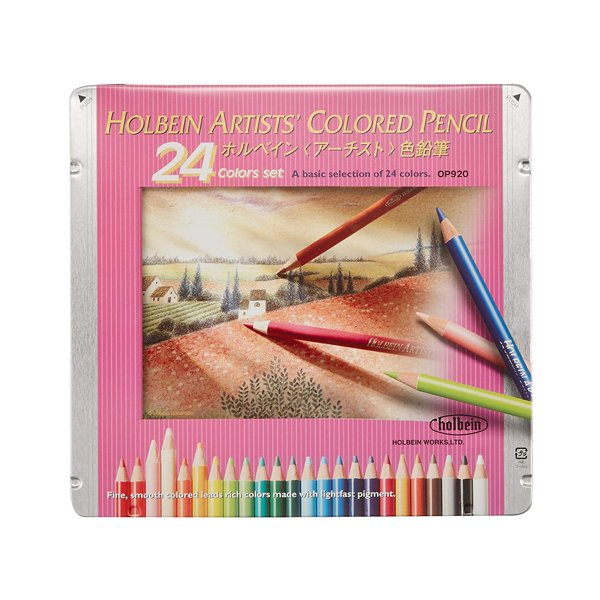[해외] 홀베인 색연필 24색 세트 OP920