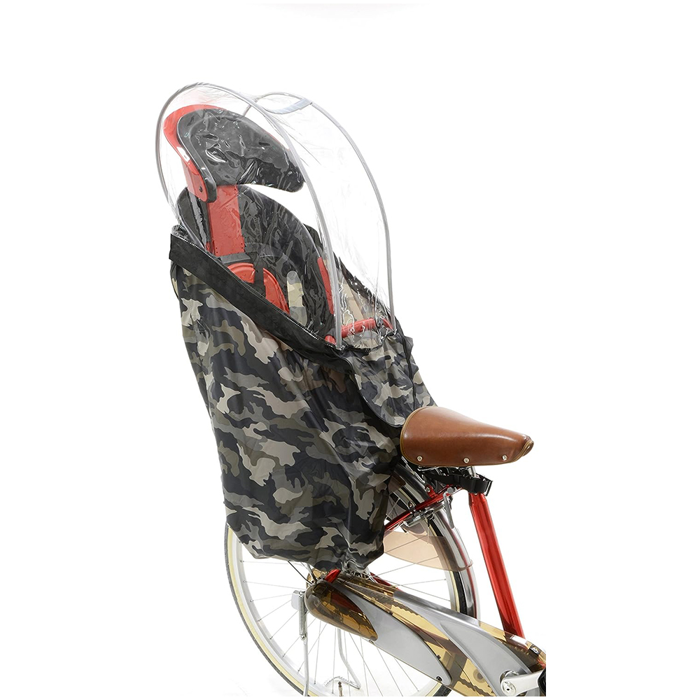 [해외] OGK 자전거 안장 바람막이 레인 RCR-003 위장