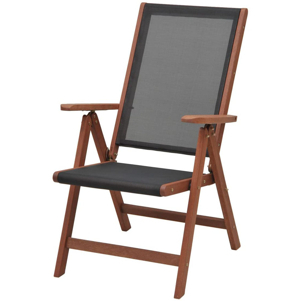 [해외] 야마젠 접이식 의자 높이 42.5cm 7단계 메쉬 MFC-259D