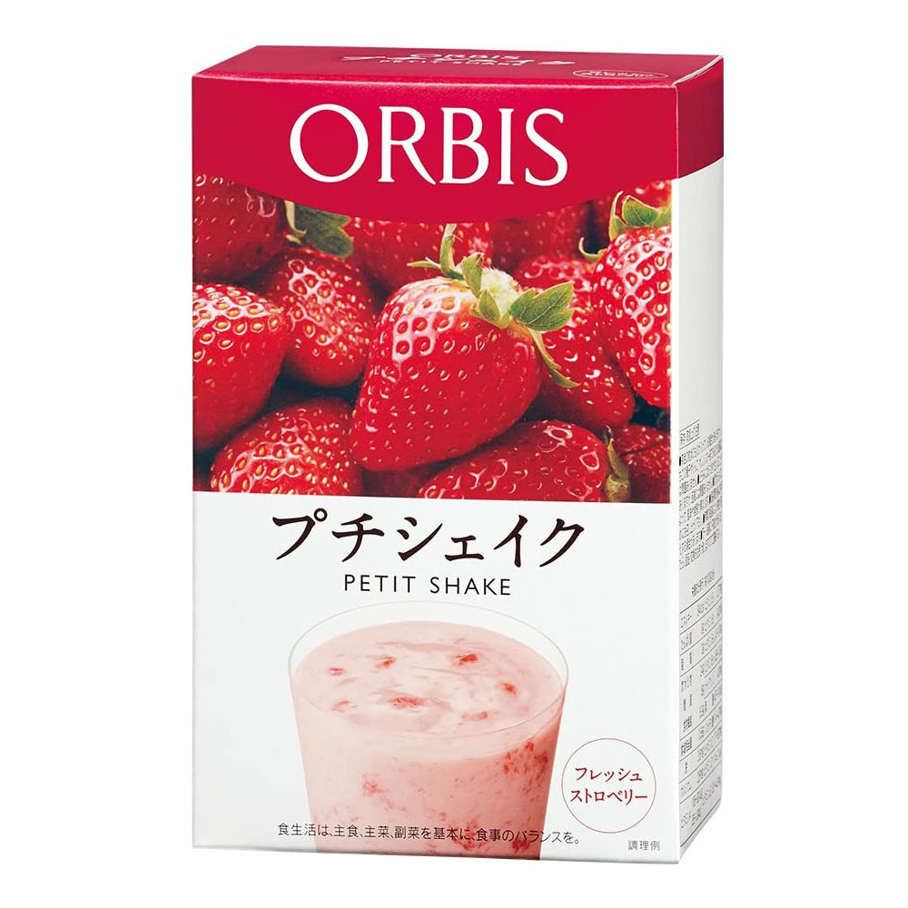 [해외] 오르비스 (ORBIS) 쁘띠 셰이크 신선한 딸기 100g x 7개