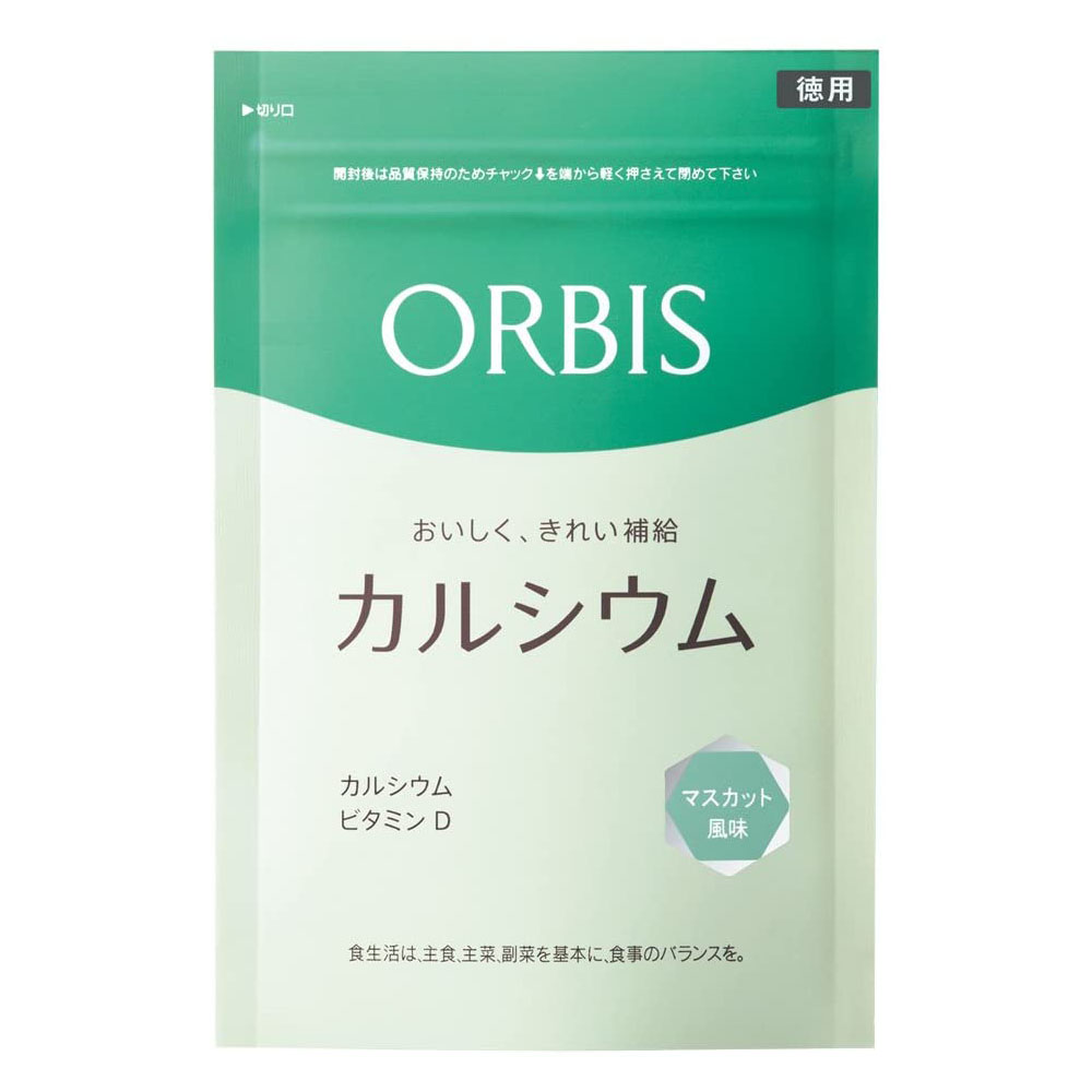 [해외] 오르비스 (ORBIS) 칼슘 머스캣맛 덕용 50-150 일분 정제 타입
