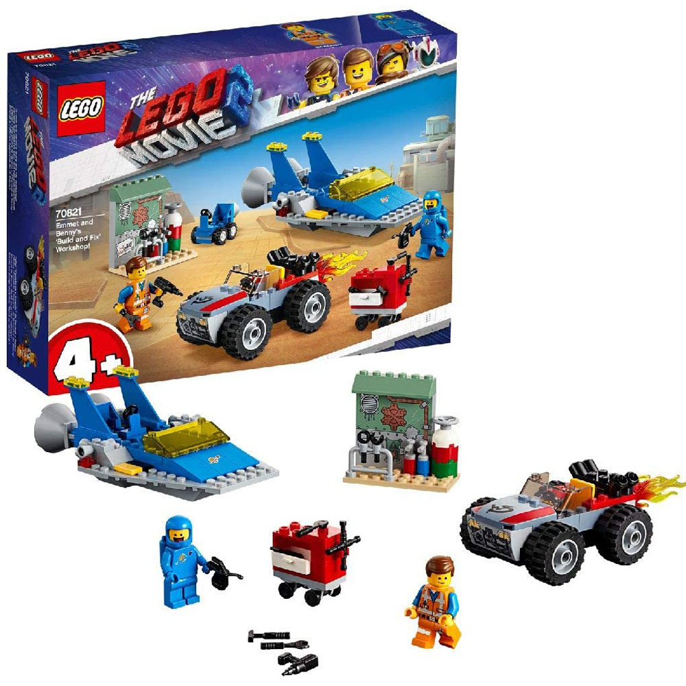 [해외] 레고(LEGO) 레고 무비 에멧과 베니의 '빌드&amp;픽스' 워크숍 70821