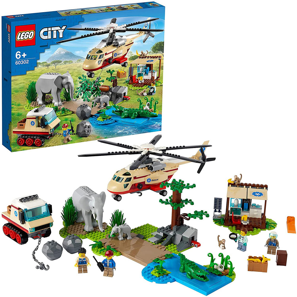 [해외] 레고 (LEGO) 시티 출동 동물 구조 60302