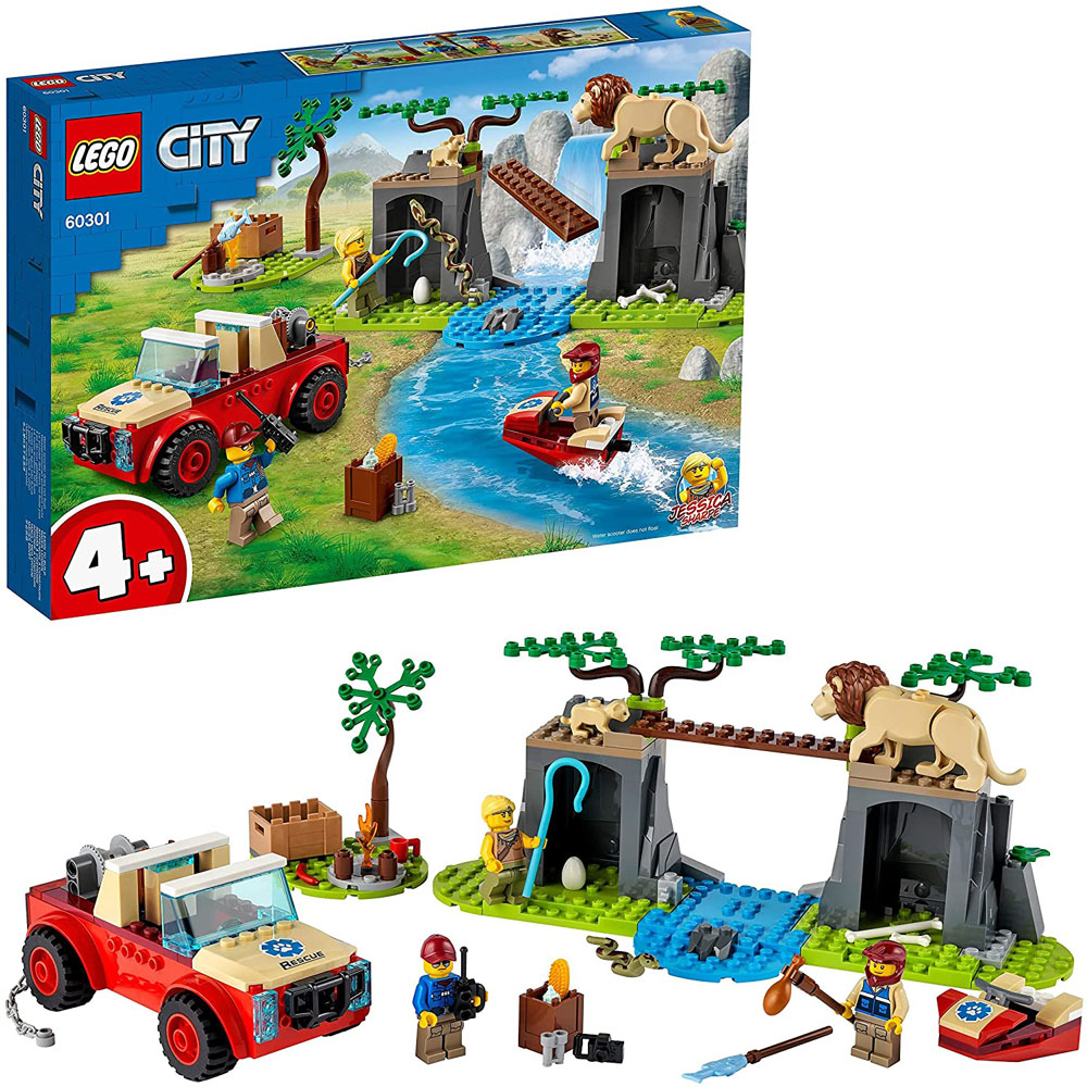 [해외] 레고 (LEGO) 시티 동물 구조 오프로더 60301