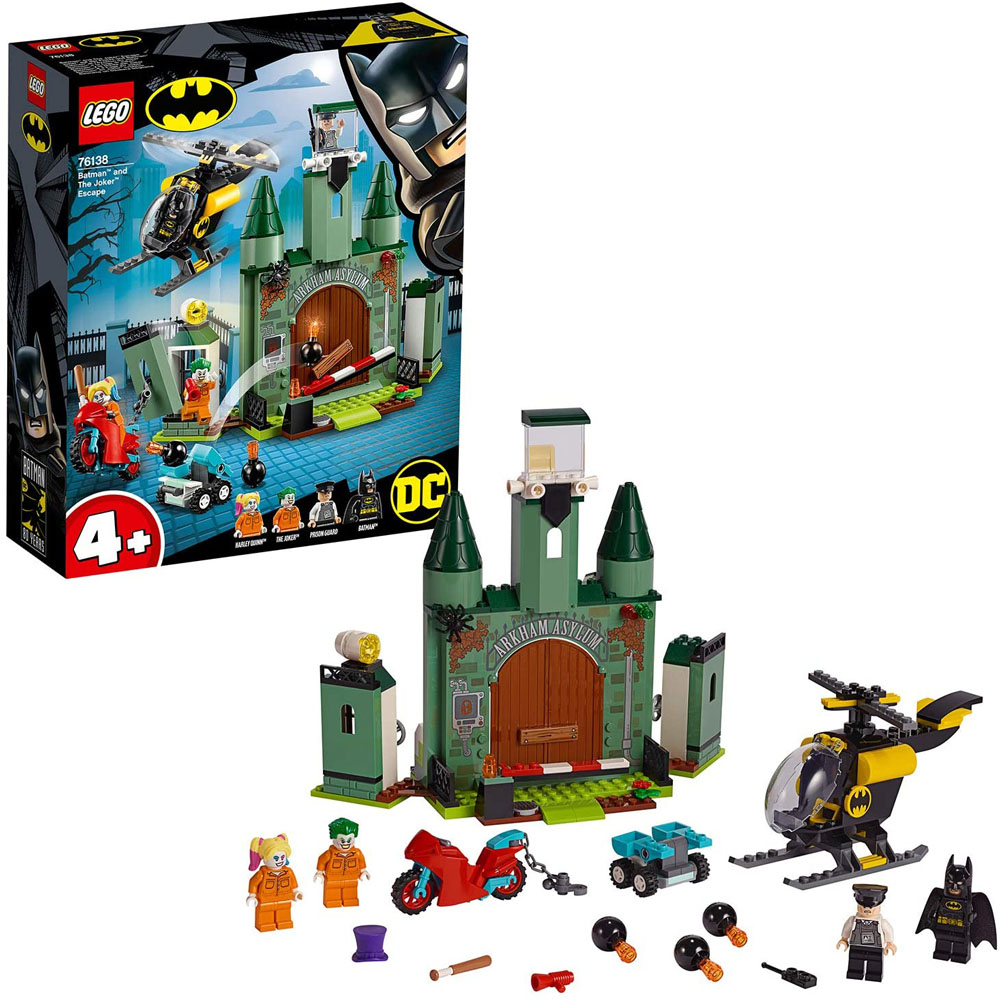 [해외] 레고 (LEGO) 슈퍼 영웅 배트맨 (TM)과 조커 (TM) 탈출 76138