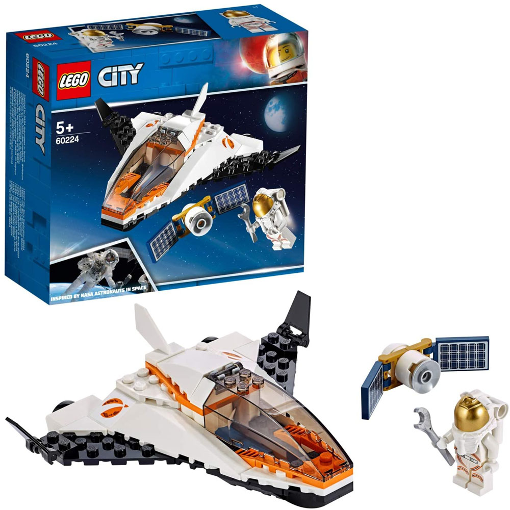 [해외] 레고 (LEGO) 시티 인공위성을 쫓는 제트기 60224