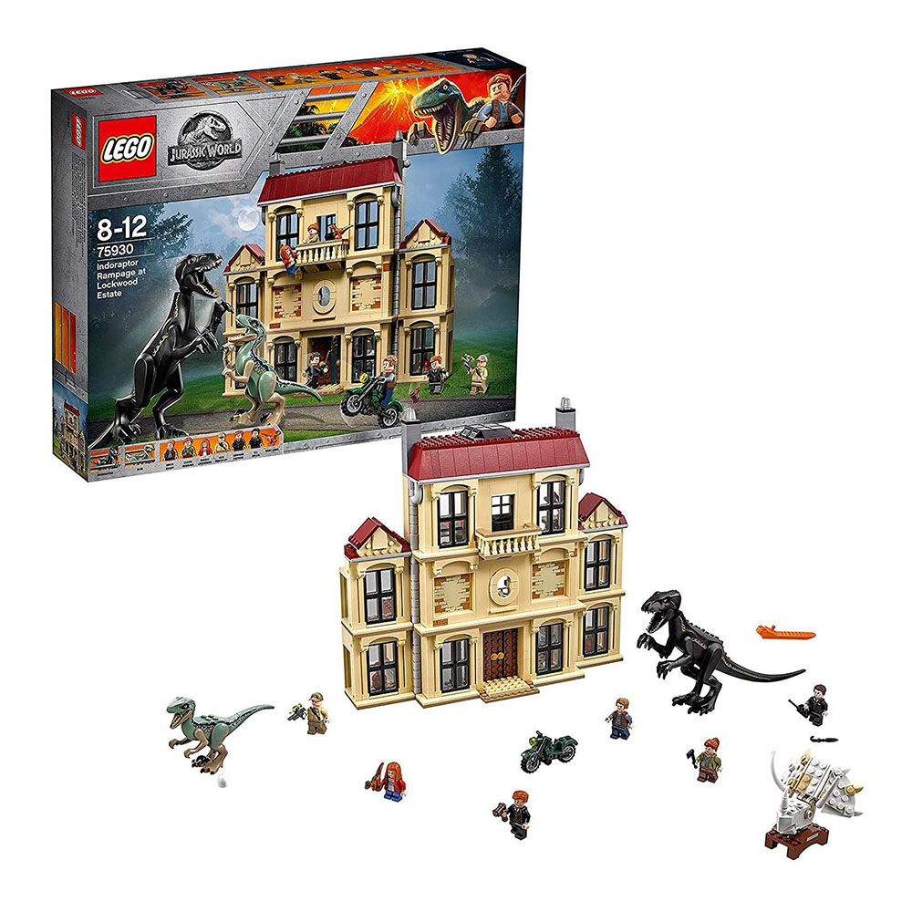 [해외] 레고 LEGO 쥬라기월드 인도렙터의 록우드 저택 75930