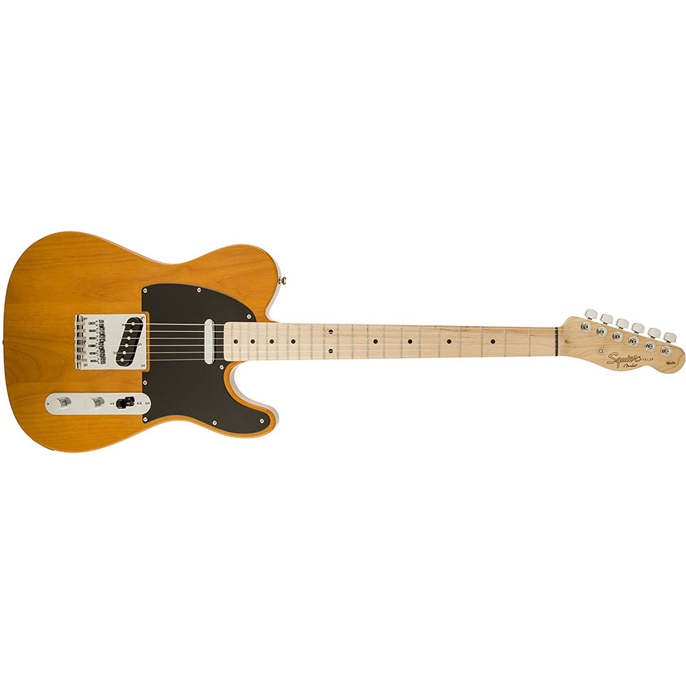 [해외] Squier by Fender 일렉트릭 기타 Affinity Series™ Telecaster®, Maple Fingerboard, Butterscotch Blonde 310203550