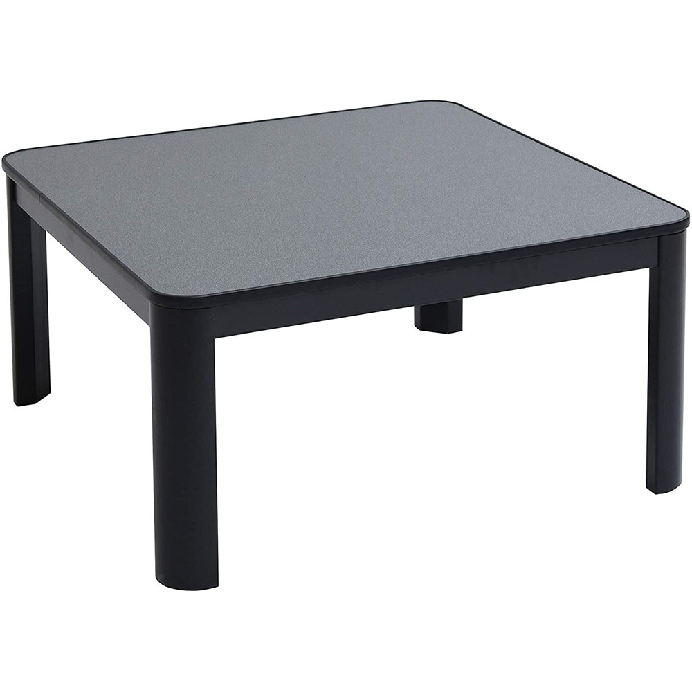 [해외] 야마젠 코타츠 테이블 75cm 정사각형 블랙 ESK-MDN758