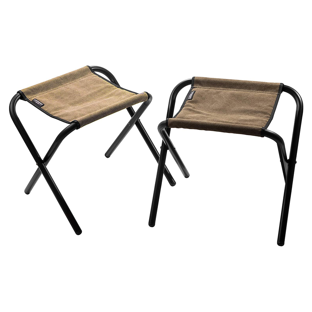 [해외] 캠핑문 폴딩 스툴 아웃 도어 접이식 의자 로우