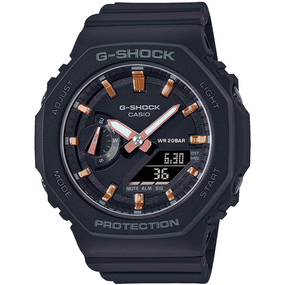 [해외] 카시오 손목시계 지샥 GMA-S2100-1AJF 맨즈 블랙
