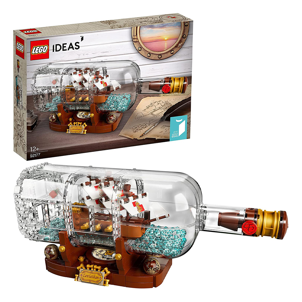 [해외] 레고(LEGO) 아이디어 병 속의 배 92177