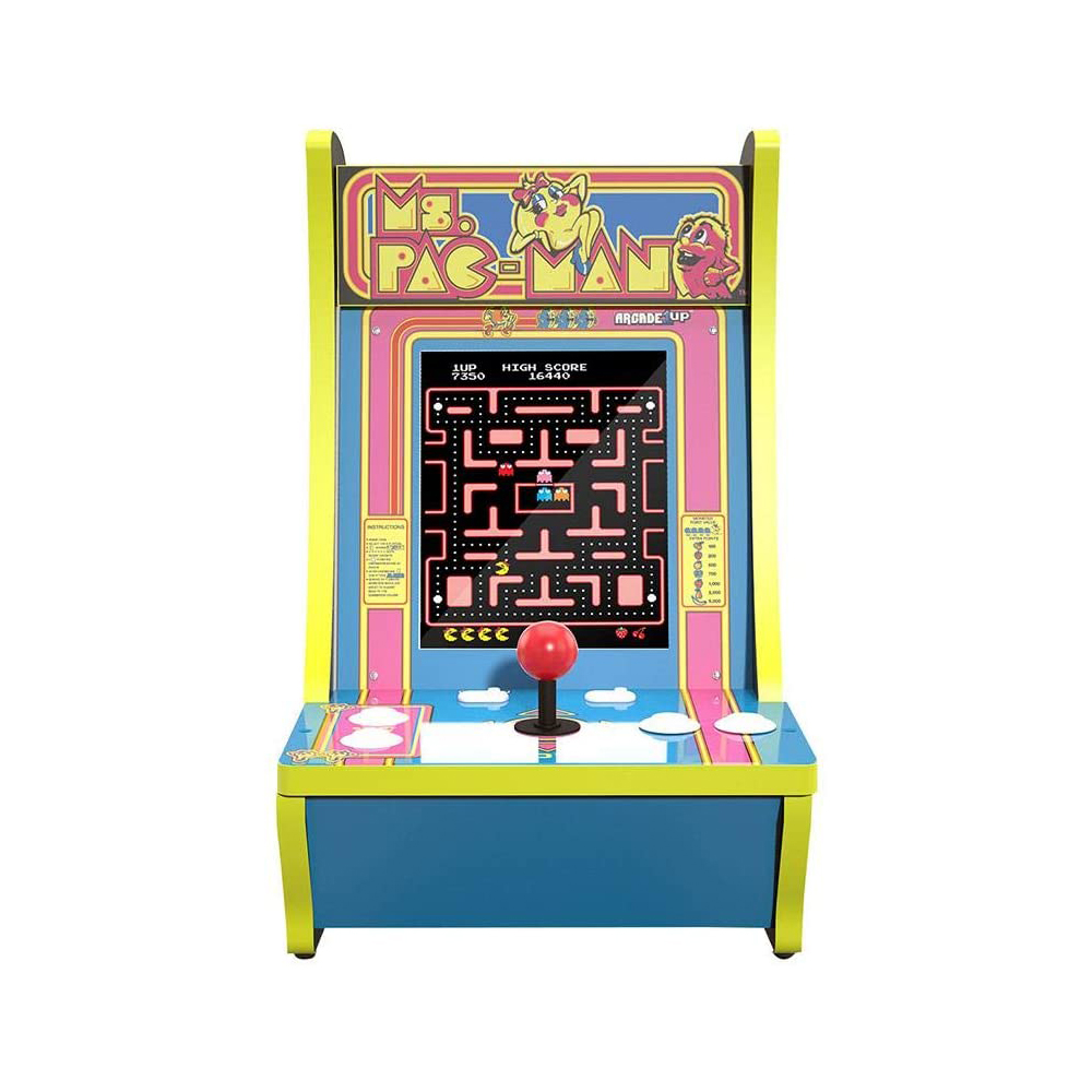 [해외] Arcade1 Up 미즈 팩맨 카운터케이드 레트로 게임기