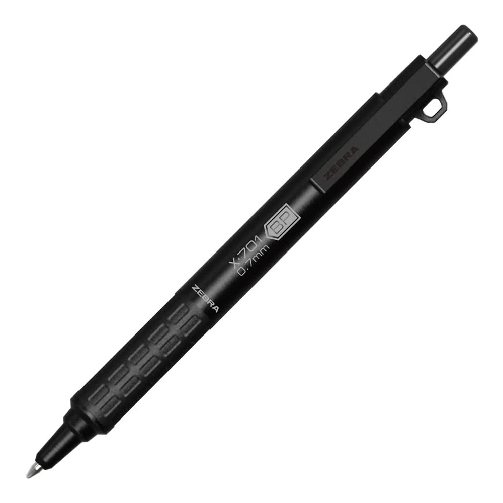 [해외] 지브라 유성 볼펜 X-701 0.7mm 블랙 BAZ97-BK-KN
