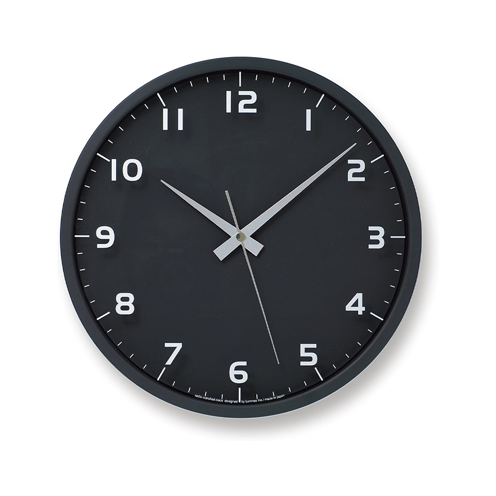[해외] 렘노스 시계 아날로그 nine clock 블랙 LC08-14W BK