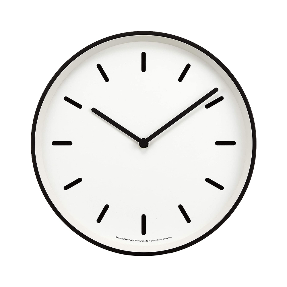 [해외] 렘노스 시계 아날로그 모노 클락 화이트 LC10-20B WH
