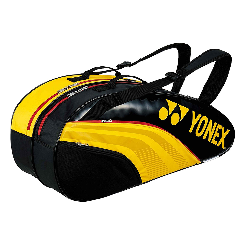 [해외] 요넥스 테니스용 라켓백 BAG1932R 옐로우/블랙