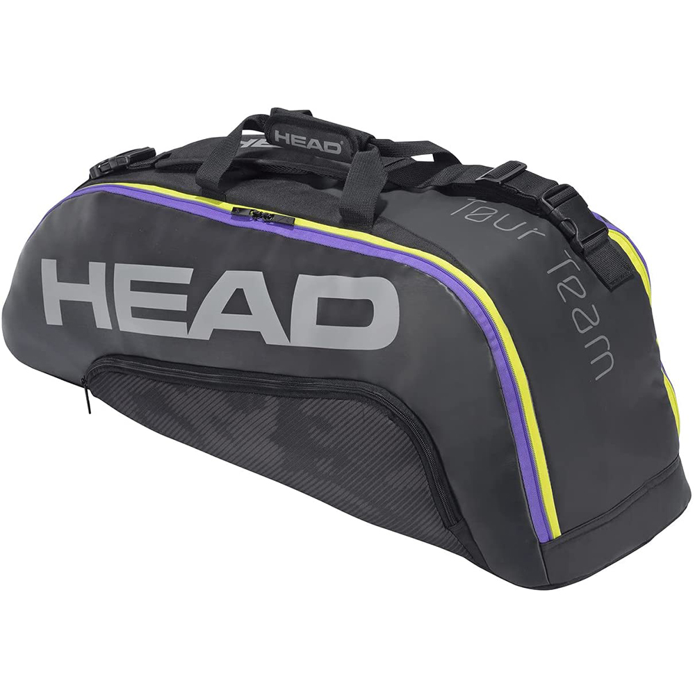 [해외] HEAD Tour Team 6R 콤비 테니스 라켓백 6개 블랙/퍼플