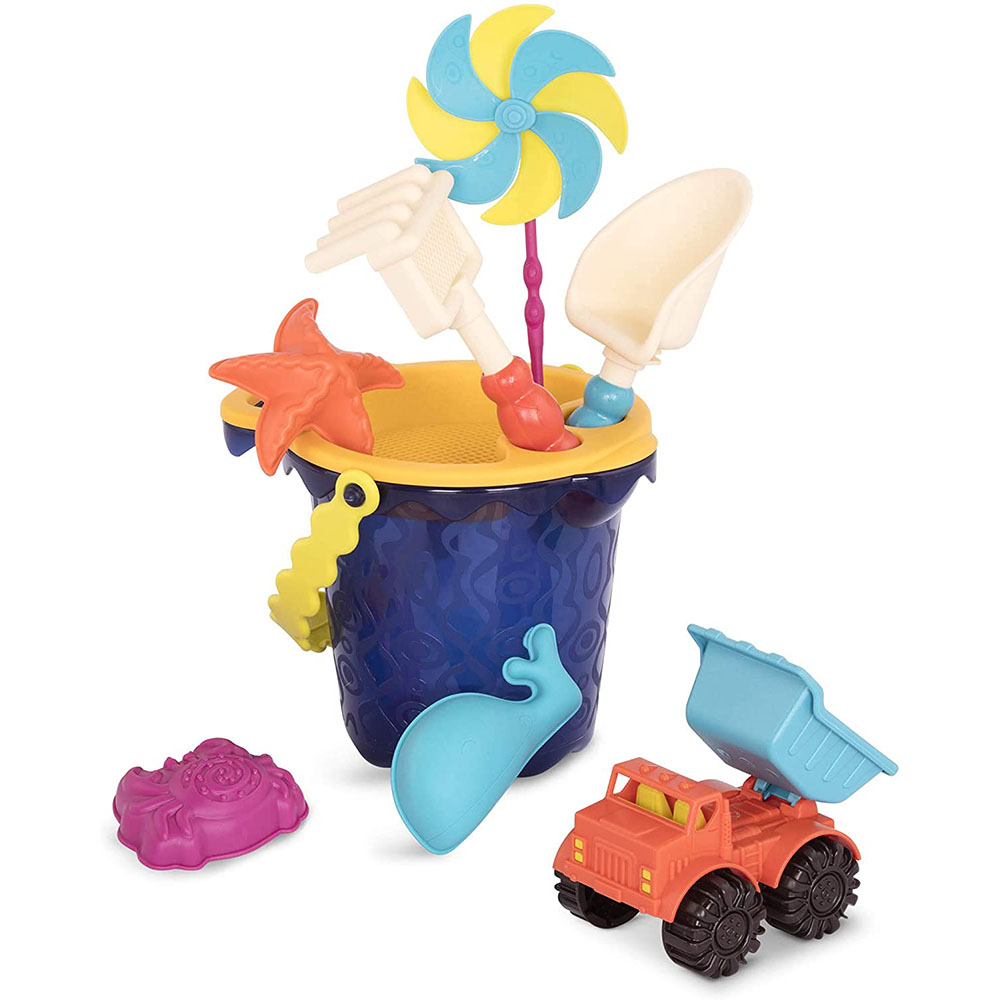 [해외] B. toys 모래놀이 장난감 비치 플레이 9점 세트