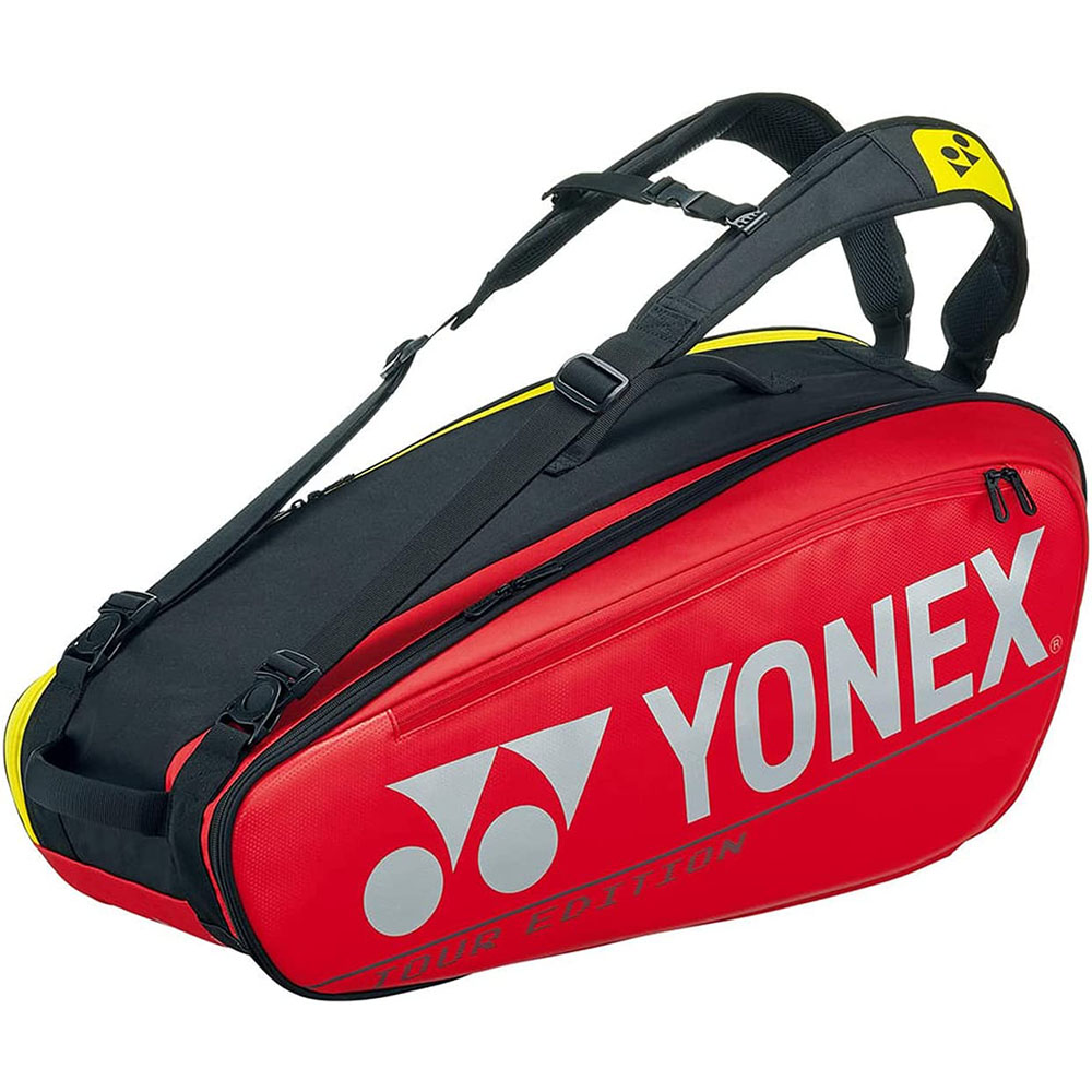 [해외] YONEX 요넥스 테니스 라켓백 6 BAG2002R 레드