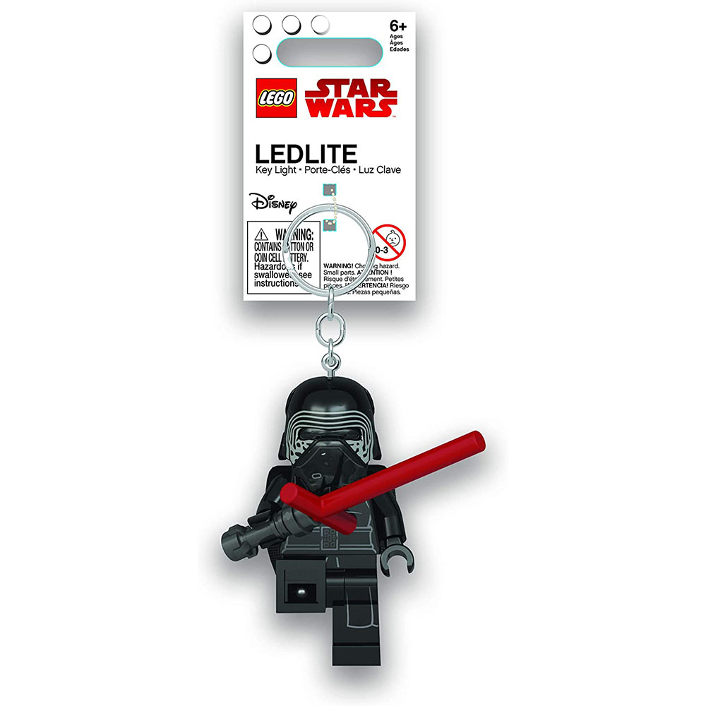 [해외] LEGO 레고 스타워즈 라이트세이버 LED 카일로 렌 열쇠고리