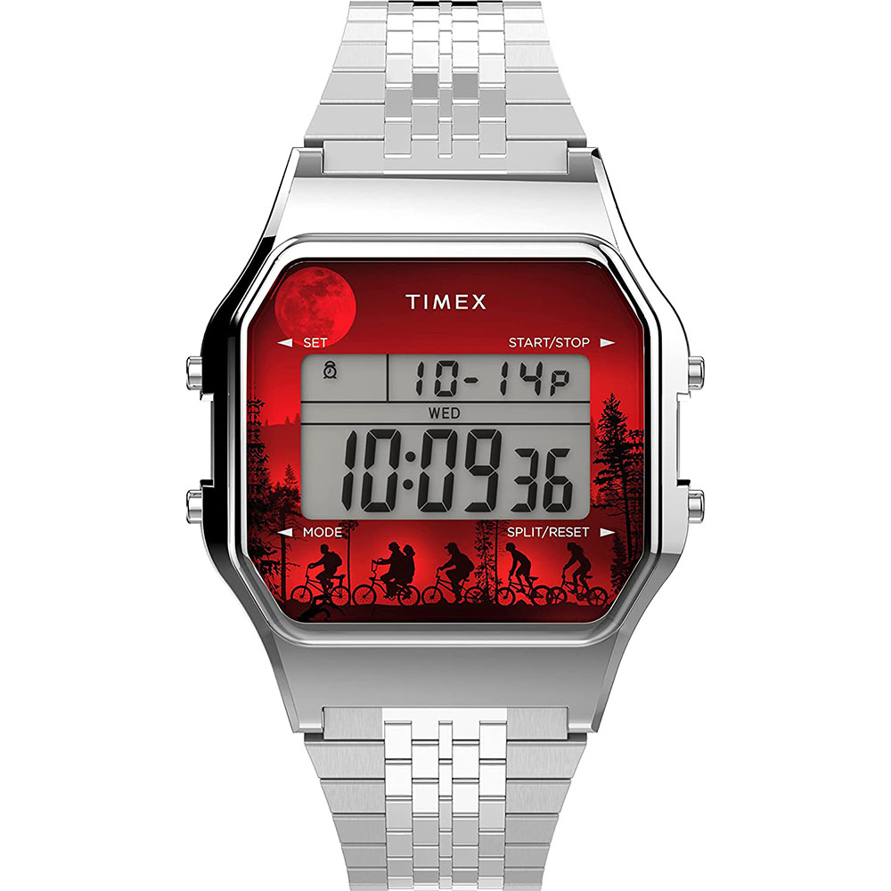 [해외] TIMEX 시계 기묘한 이야기 T80 TW2V50900 실버