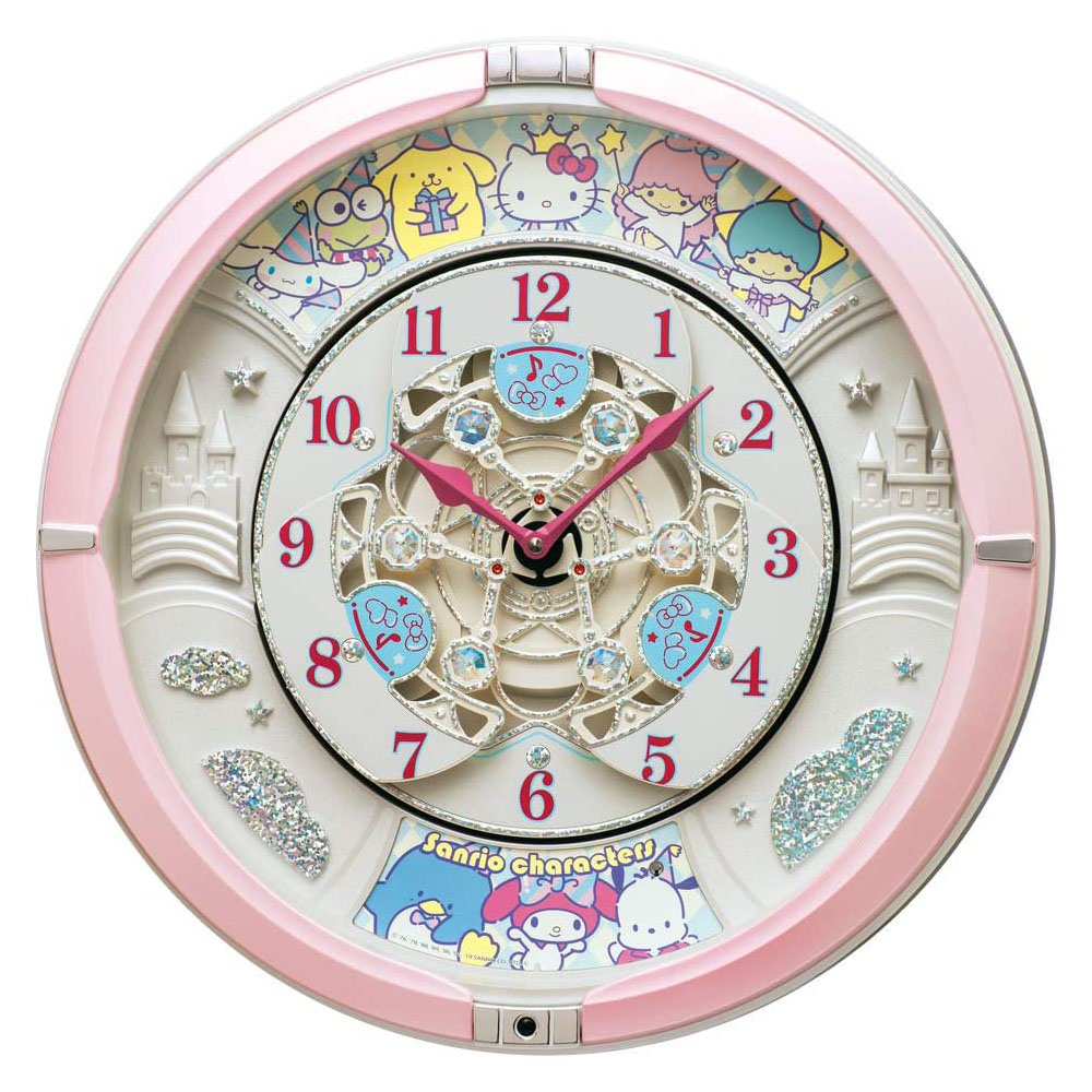 [해외] 세이코 클락 산리오 캐릭터즈 카라쿠리 시계 아날로그 CQ222P