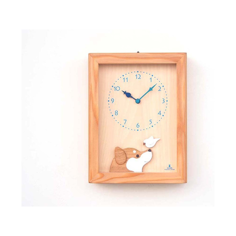 [해외] KICORI 키코리 시바견과 백문조의 시계