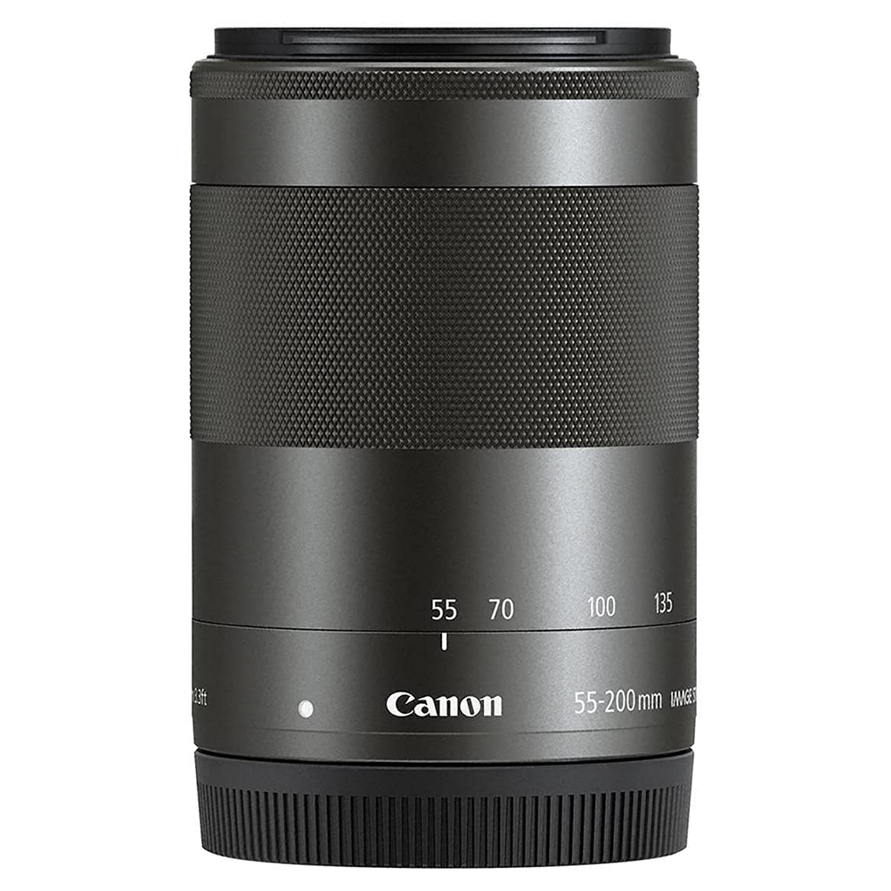 [해외] Canon 망원 줌 렌즈 F4.5-6.3 IS STM 미러리스 전용 EF-M55-200ISSTM