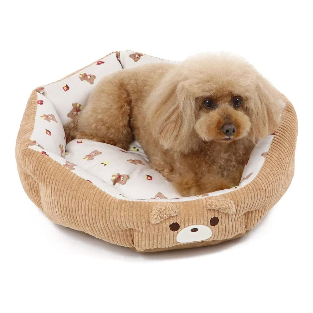 [해외] 펫 파라다이스 강아지 귀여운 곰 cadler 침대 쿠션 (45cm)